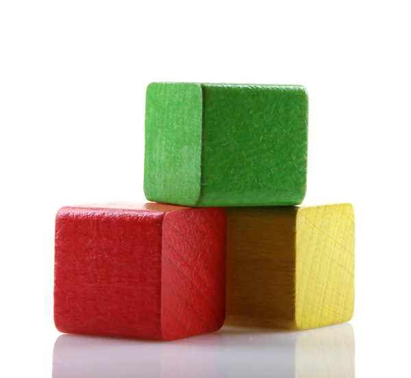 Wooden Building Blocks — Stock Photo, Image