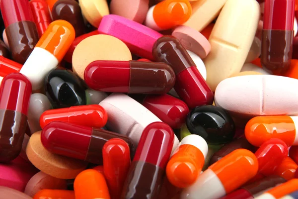 Tabletter och kapslar — Stockfoto