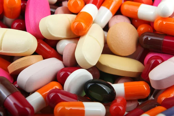 Pills and capsules — Stock Photo, Image