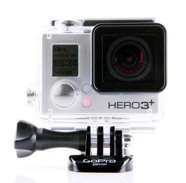 Aytos, Bulgaristan - 15 Mart 2014: beyaz zemin üzerine izole gopro hero3 siyah baskı.