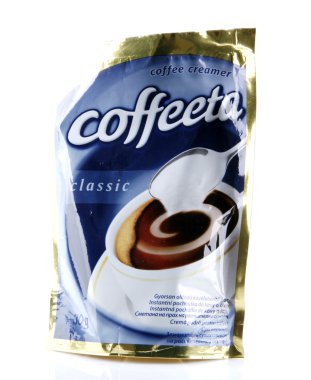 Aytos, Bulgaristan - 26 Mart 2014: coffeeta anlık kahve creame