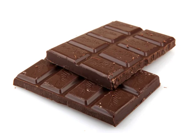 AYTOS, BULGARIA - MAY 05, 2014: Milka Dark Alpine milk chocolate. Milka is a traditional brand of chocolate confection, since October 2012. — Stock Photo, Image