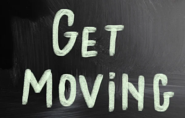 Get moving — Stock Photo, Image