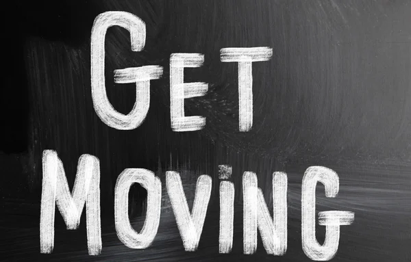 Get moving — Stock Photo, Image