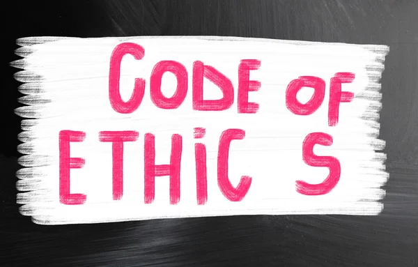Code van ethiek — Stockfoto