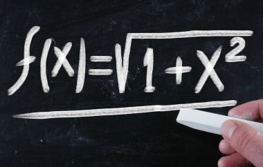 Matematik konusunda yazı tahtası
