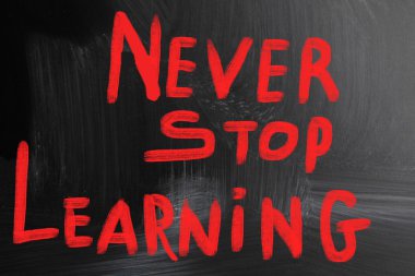 Öğrenmeyi bırakma.