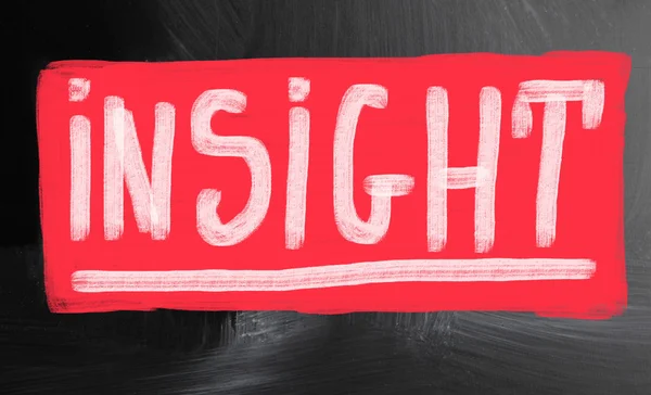 Insight concept — Stock Photo, Image