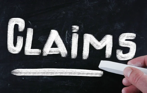 Claims concept — Stock Photo, Image