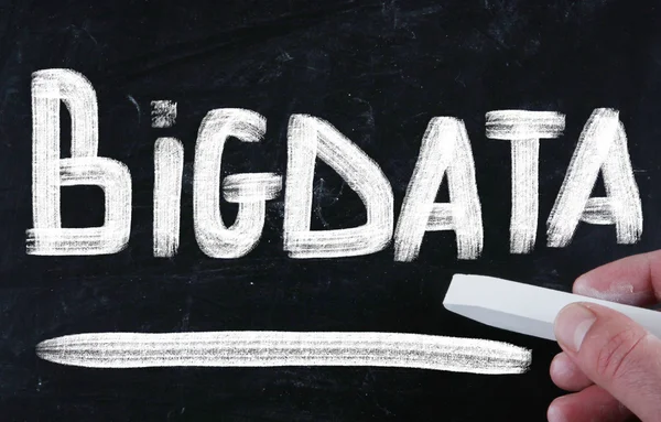 Big data concept — Stock Photo, Image