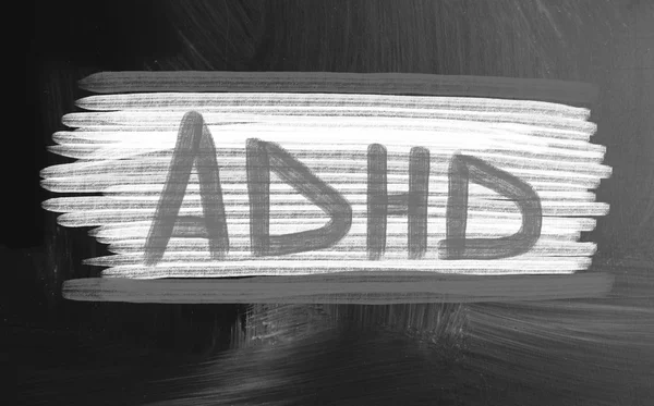 Концепция adhd — стоковое фото