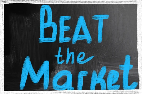 Beat the market — Stock Photo, Image