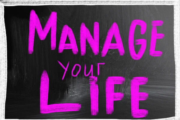 Manage your life — Stock Photo, Image