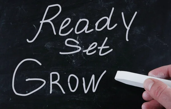 Ready set grow — Stock Photo, Image