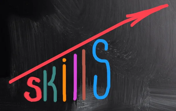Skills concept — Stock Photo, Image