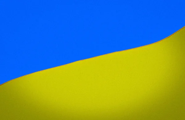 Illustration National Flag Ukraine Flag Ukraine Consists Equally Sized Horizontal — стокове фото