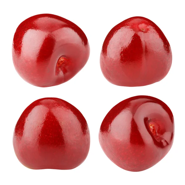 Sada sweet cherry bobulové ovoce — Stock fotografie