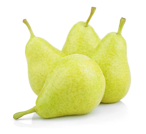 Green yellow pears — Stock Photo, Image