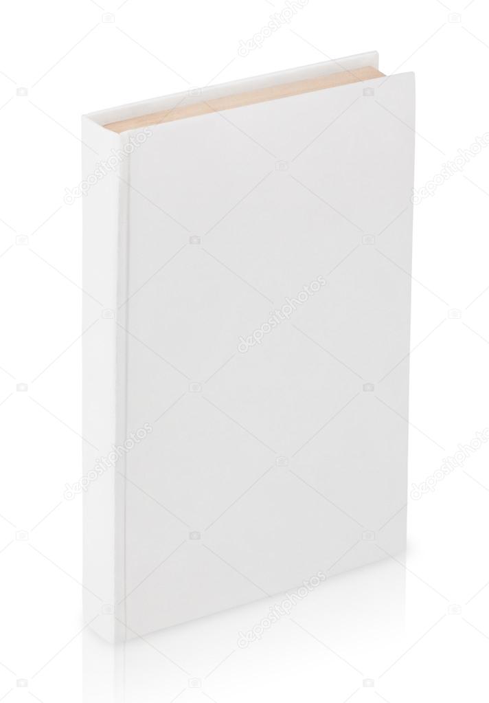 Closed white book