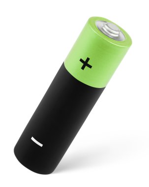 beyaz üzerine AA batarya