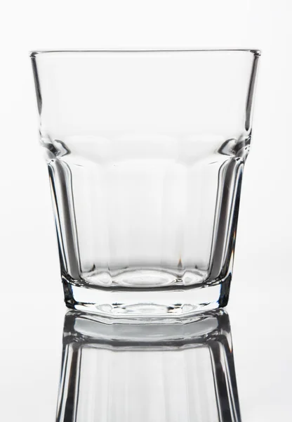 Cristal copo de uísque vazio — Fotografia de Stock