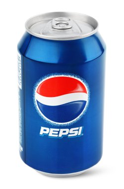 Aluminum can of Pepsi Cola clipart