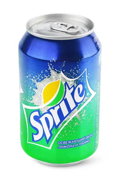 Aluminum can of Sprite — Stock Photo, Image