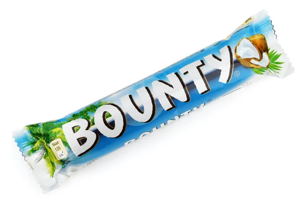 Chocolat batonika Bounty — Zdjęcie stockowe