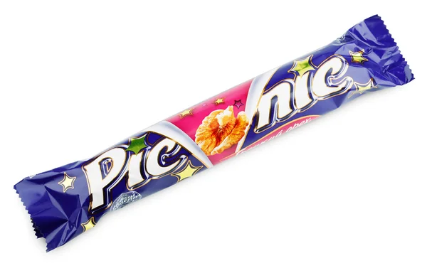 Picnic candy chocolat bar — Stock Photo, Image