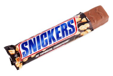 Unwrapped snickers çikolata şeker