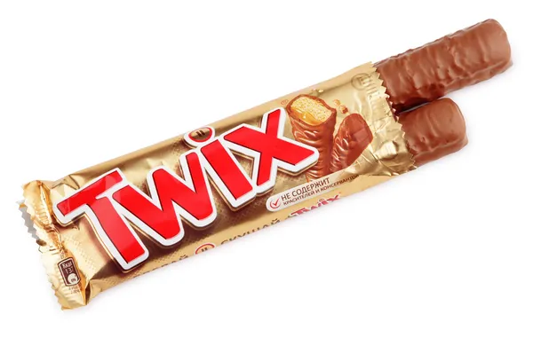Unwrapped twix çikolata şeker