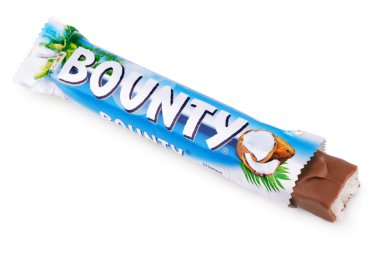 Unwrapped bounty çikolata şeker