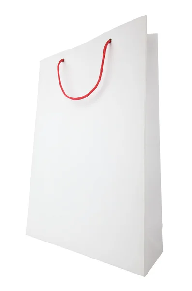 Bevásárló táska, fehér — Stock Fotó