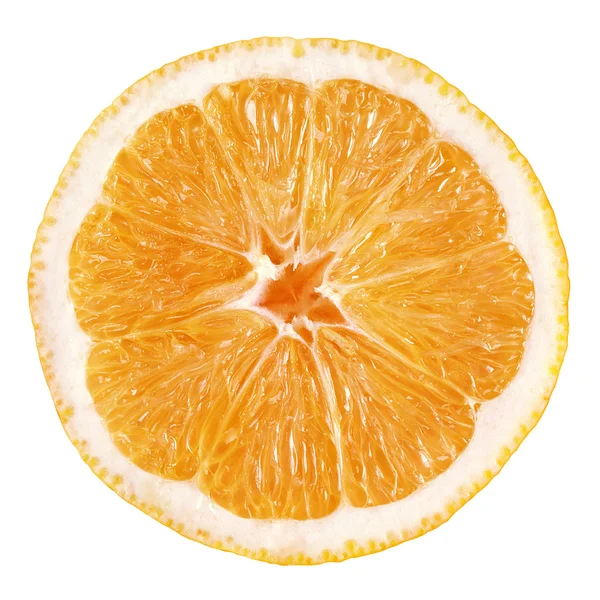 Rebanada de fruta naranja — Foto de Stock