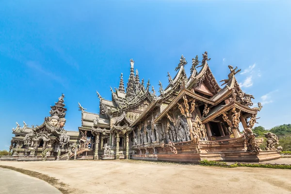 Heiligdom van waarheid in pattaya, thailand — Stockfoto