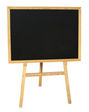 küçük boş siyah ahşap tahta