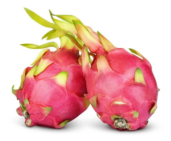 Dragon fruit ou Pitaya isolé sur blanc — Photo