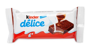 Kinder Delice Chocolate Candy Bar clipart