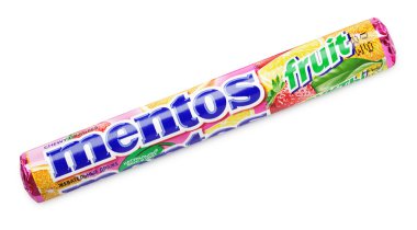 Mentos fruit chewy dragees clipart