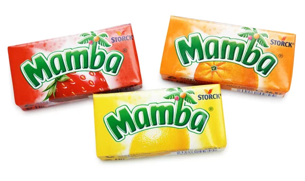 Masticar frutas coloridas de Mamba — Foto de Stock