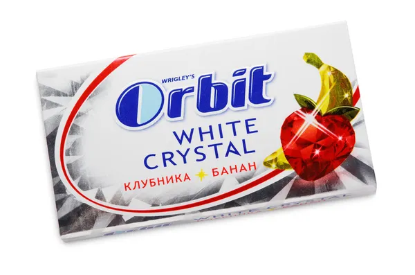 Chewing gum Orbit white crystal — Stock Photo, Image