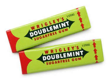 Wrigley's doublemint sugarfree çiğneme diş etleri