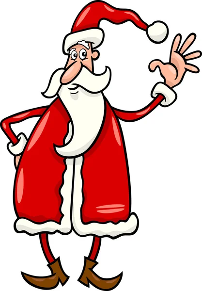 Santa claus cartoon — Stock Vector