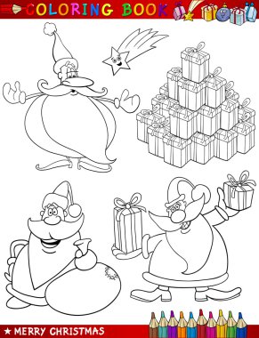 cartoon Temalar Noel boyama