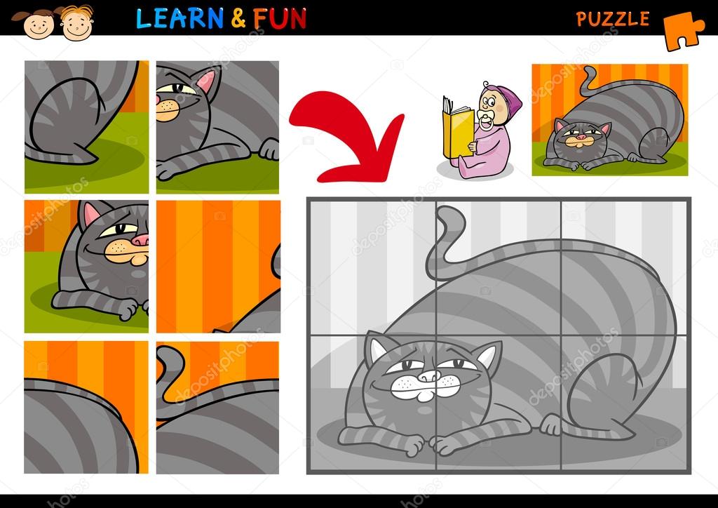 funny cat puzzles