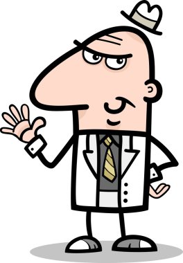 işadamı takım karikatür çizimi