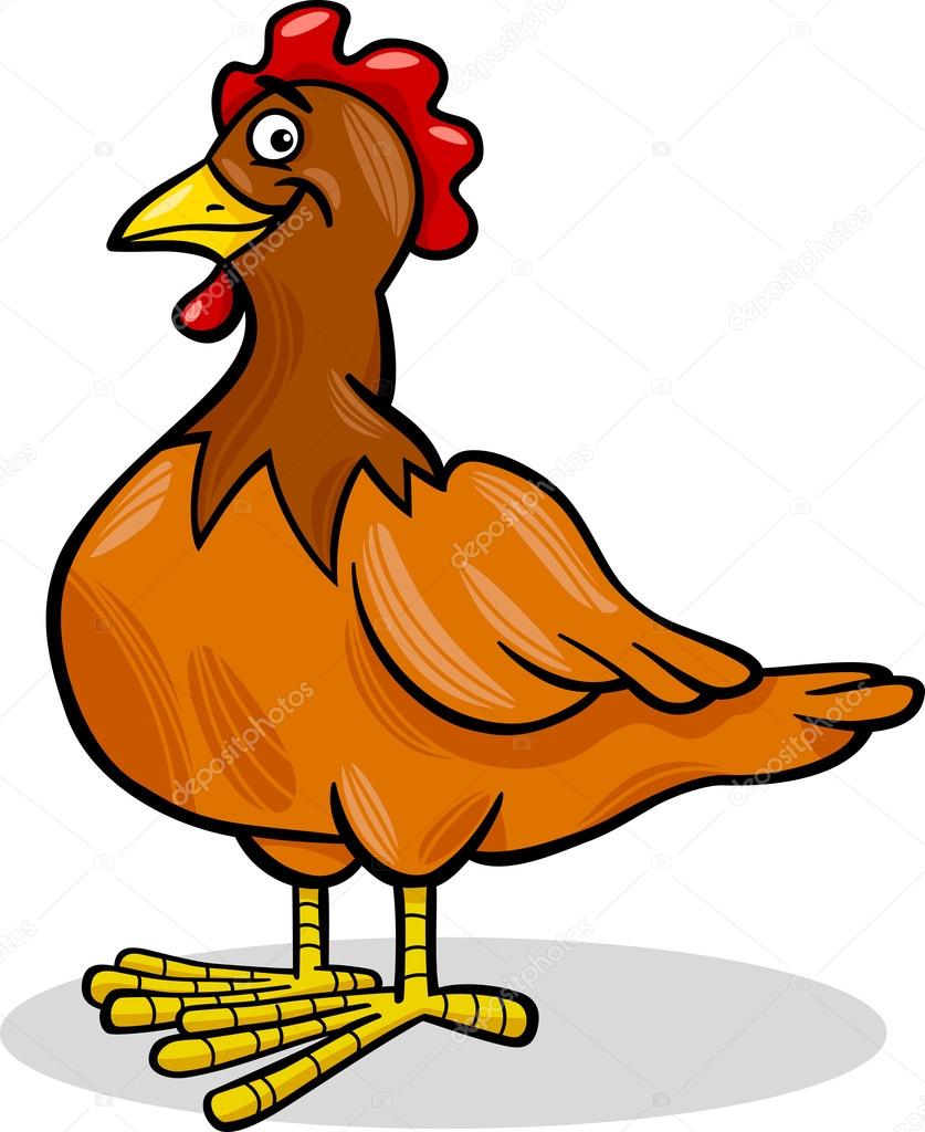 Hen farm animal cartoon illustration Stock Vector Image by ©izakowski #19598179 Hen farm animal cartoon illustration Stock Vector Image by ©izakowski #19598179