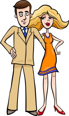 historieta linda pareja para colorear