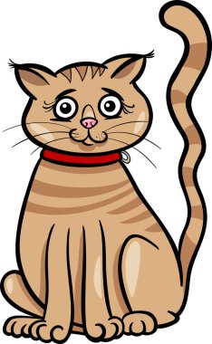 Dişi kedi çizgi film resim