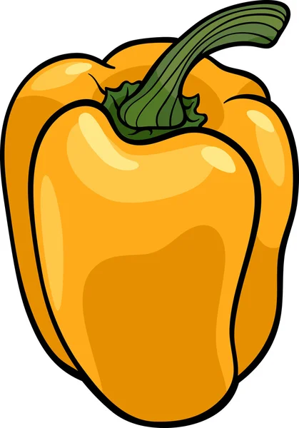 Desenho Vegetal Bonito Personagem Pimenta Rosto Amarelo Desenhos Animados Ilustração imagem vetorial de bsenva© 195683962